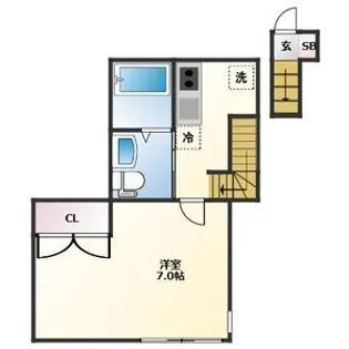 ADIOS平成II【2階】の間取り