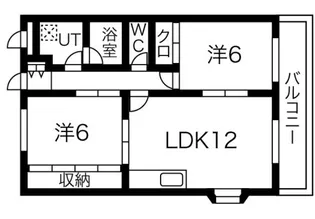 フォーレストコートA棟【5階】の間取り
