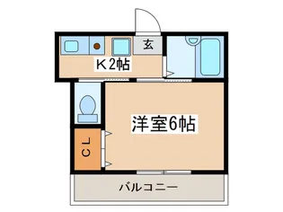 メゾン・ド・マロニエ【1階】の間取り