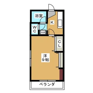 ステップ西原【1階】の間取り