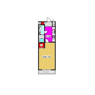 アイグランツ東松戸【1階】の間取り