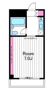 エルスタンザ亀有【11階】の間取り