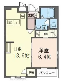 APIA(アピア)【1階】の間取り
