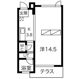 AXiS【4階】の間取り