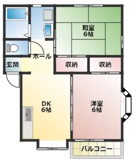 メゾンシューレ【1階】の間取り