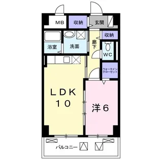 グラン・シュトラーセU21【3階】の間取り