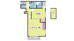 VILLA神戸北町【2階】の間取り
