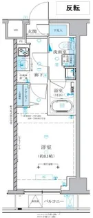 ベルシード池袋本町【2階】の間取り