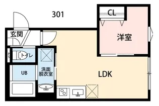 Crecia津田沼【3階】の間取り