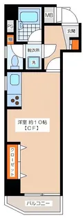 原マンション【3階】の間取り
