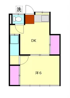 小野アパート【1階】の間取り