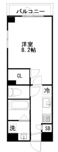 プリズム13番館【9階】の間取り