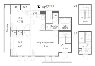 SEED PLACE新中野【3階】の間取り