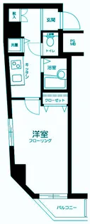 ジュエル上野毛【3階】の間取り