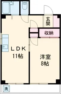 ハイマートフジ【2階】の間取り