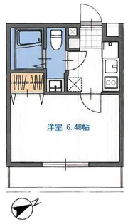 モダンパルク石川町【1階】の間取り