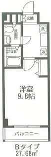 FKマンション【3階】の間取り