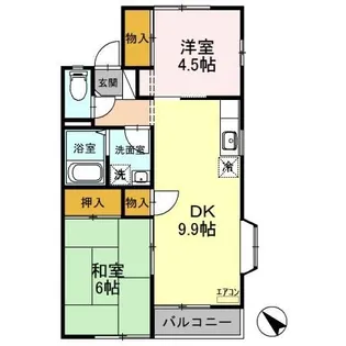 フォアシュピールハイムA【2階】の間取り
