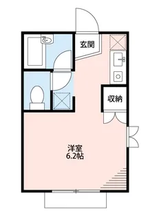 ベルコーポ明石【1階】の間取り
