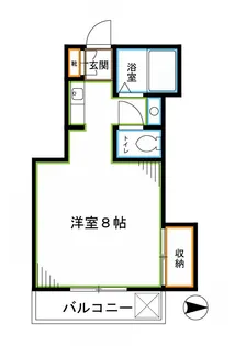 コンフォート石田【3階】の間取り
