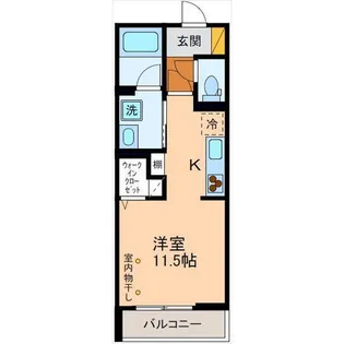 シティコート芳斉【3階】の間取り