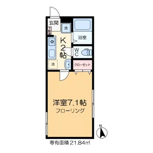 アリビオIII【1階】の間取り