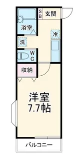 ラポールK参番館【2階】の間取り