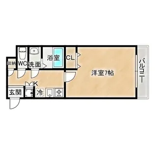 マキシ【3階】の間取り