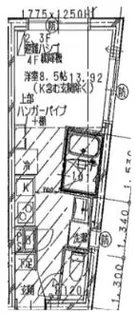 Oakrest恵比寿【3階】の間取り