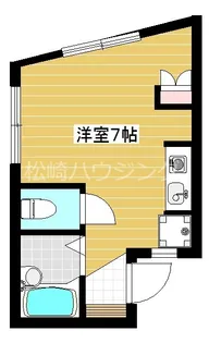 A-flat【1階】の間取り