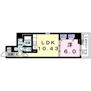 HAPPY HILLS【2階】の間取り