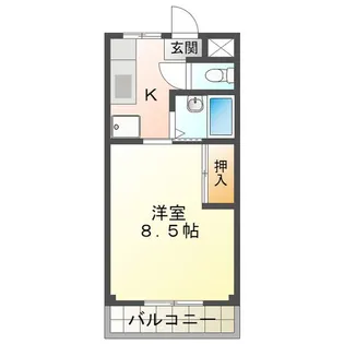 ジョイフル【1階】の間取り
