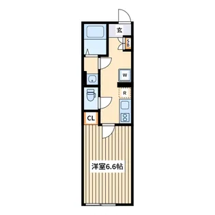 カインドネス玉川学園【2階】の間取り