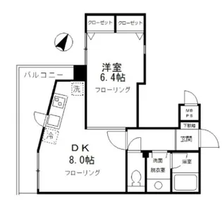 佐藤ビル【4階】の間取り