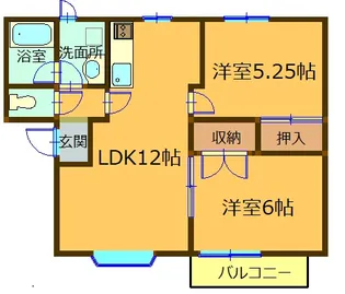 サンガーデン湘南【2階】の間取り