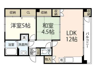 平町ビル【2階】の間取り