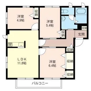 ville【2階】の間取り
