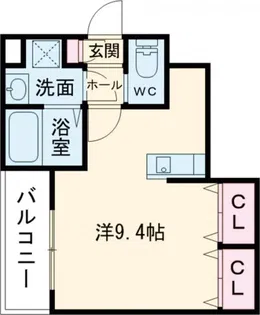 ジーメゾン大和郡山ルプレ【1階】の間取り