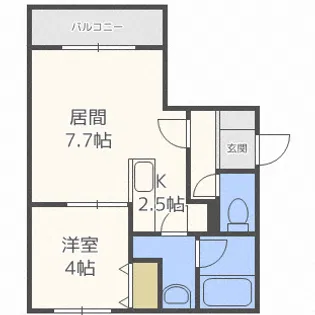 クラウド【2階】の間取り