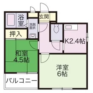G&Y藤が丘【1階】の間取り