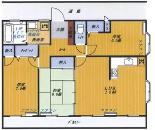 フォレストステージ【3階】の間取り