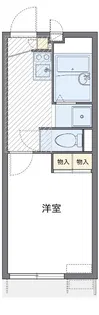 レオパレス七国レオン【2階】の間取り