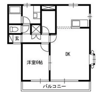 maple heights ( メープルハイツ )【1階】の間取り