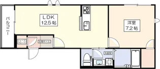 ドリー西久保【3階】の間取り