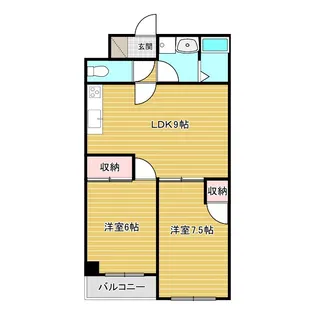 斉藤マンション【2階】の間取り