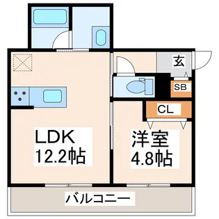 シャーメゾンprost【1階】の間取り