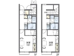 1Kの間取り画像