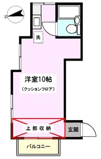 ニューライフ横浜【1階】の間取り