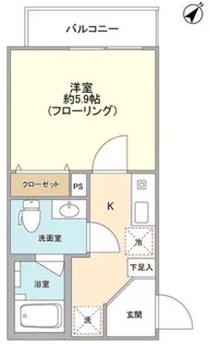 サンレイ市ヶ谷【3階】の間取り