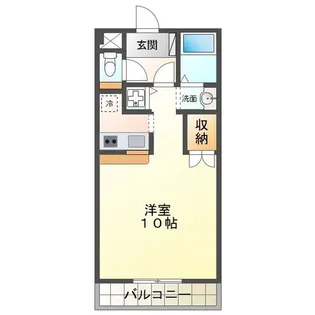 コッジィーコートFUKATA【2階】の間取り
